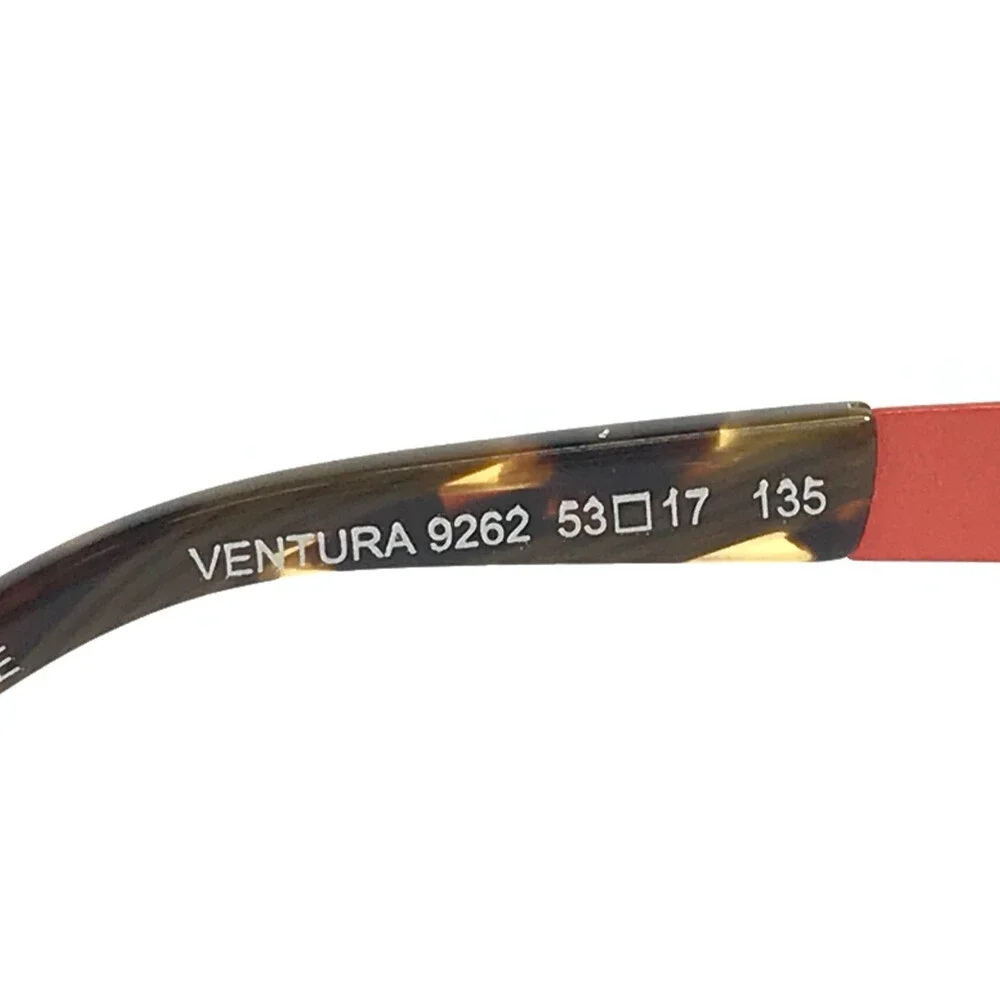 BOZ Eyeglasses Frames VENTURA 9262 Matte Brown Orange Cat Eye Half Rim 53-17-135